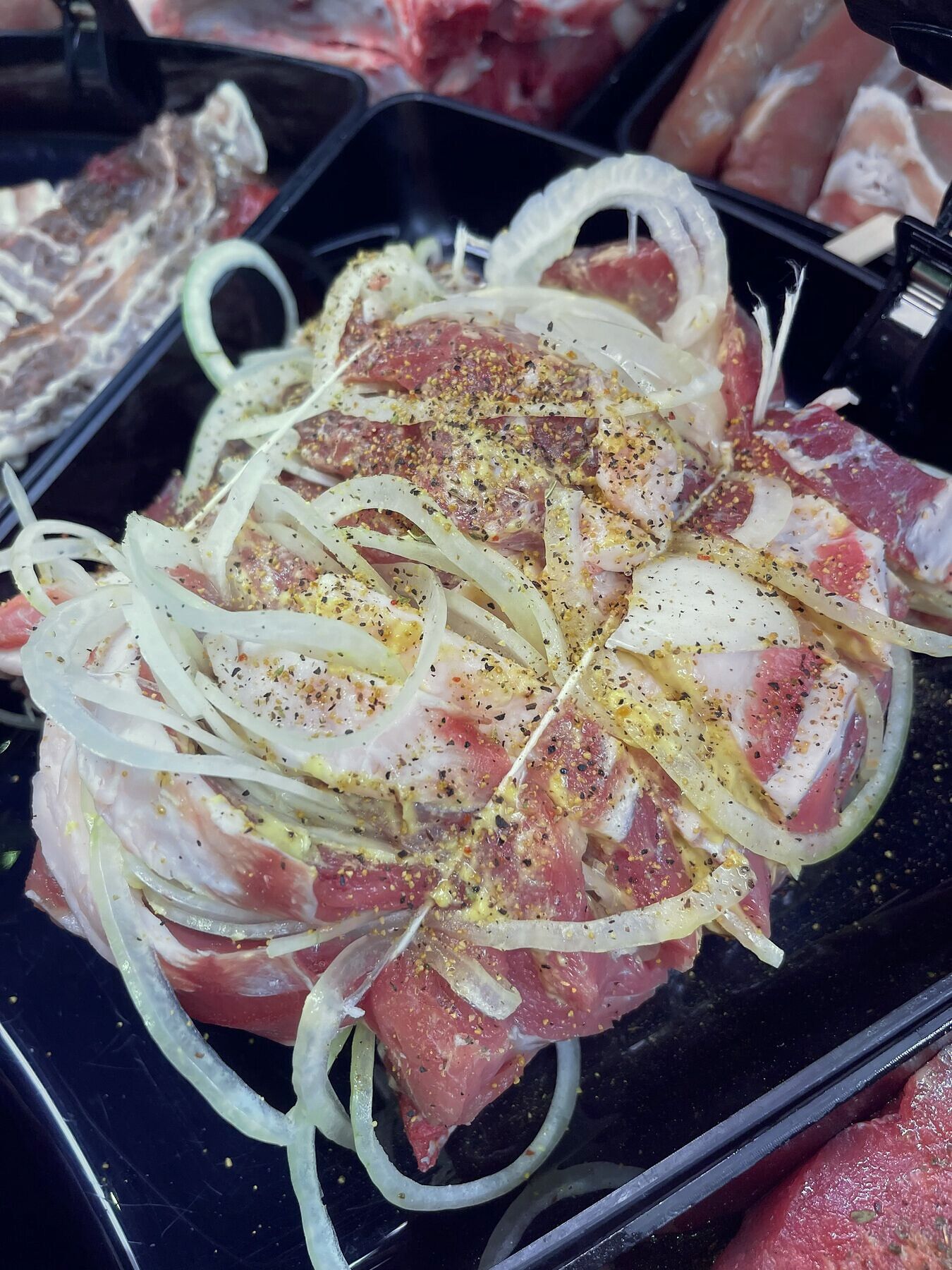 Marinierte Nackensteaks