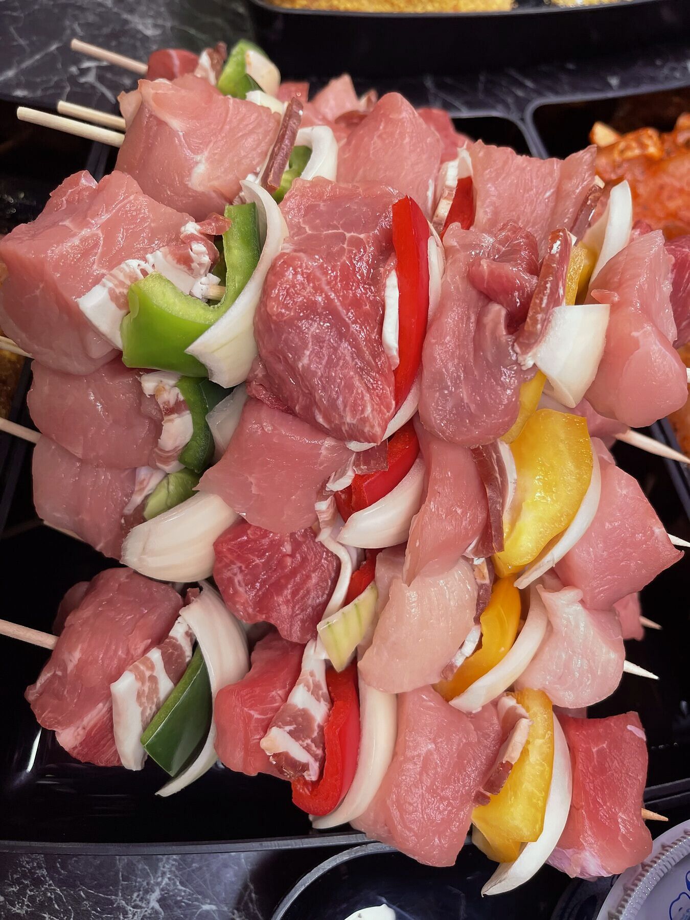 Marinierte Grillspieße